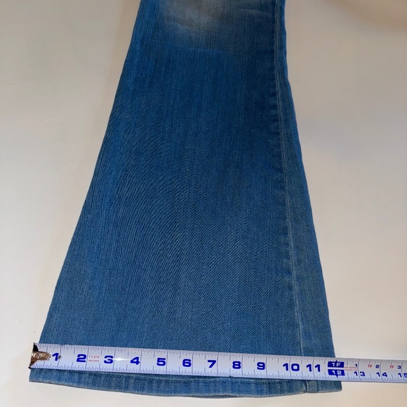 GUESS L.A. Braided Waist JEANS 70's FLARE LEG Braided sz 31 12 - Picture 11 of 12